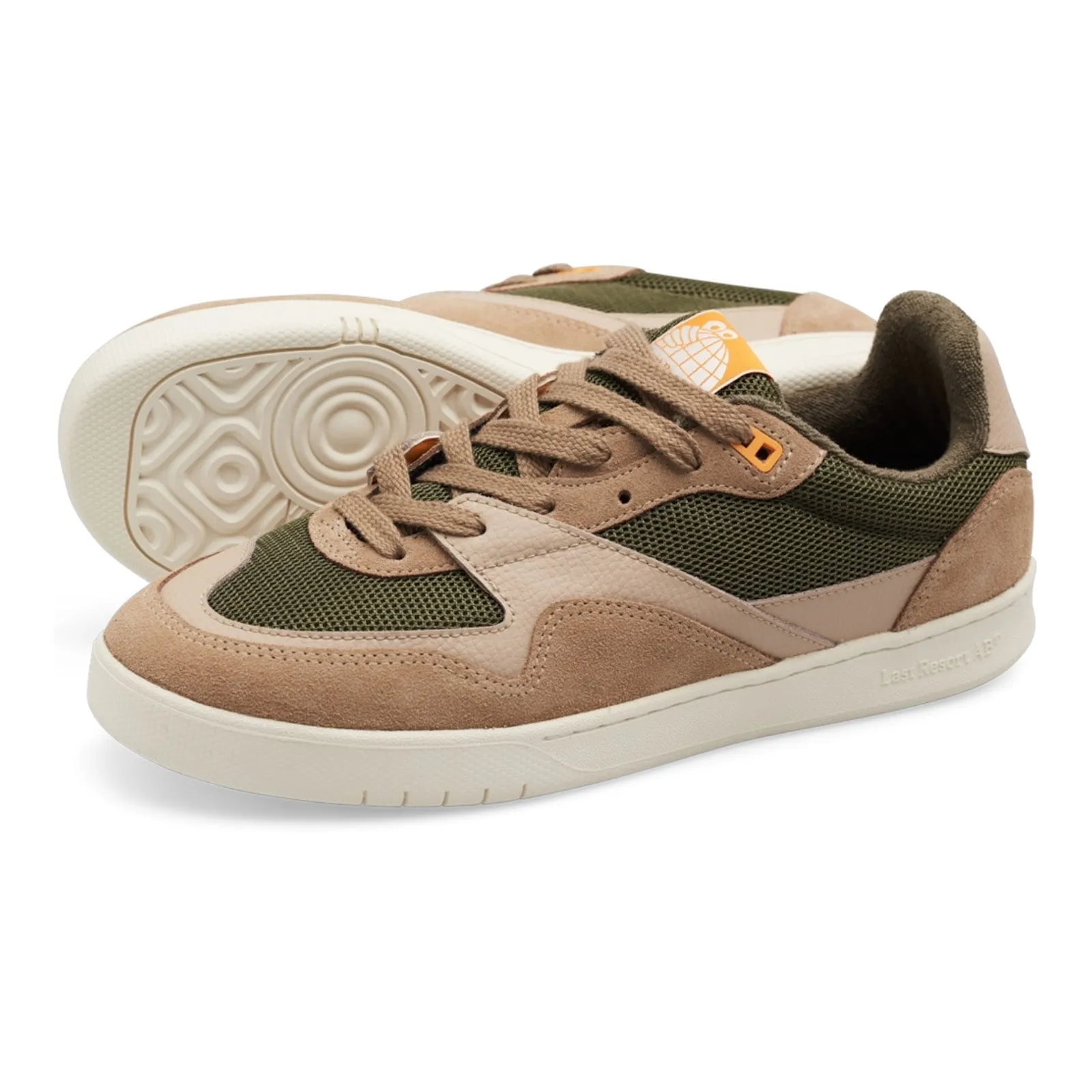 Last Resort AB CM002 Lo Tactile (Green/White) Shoes