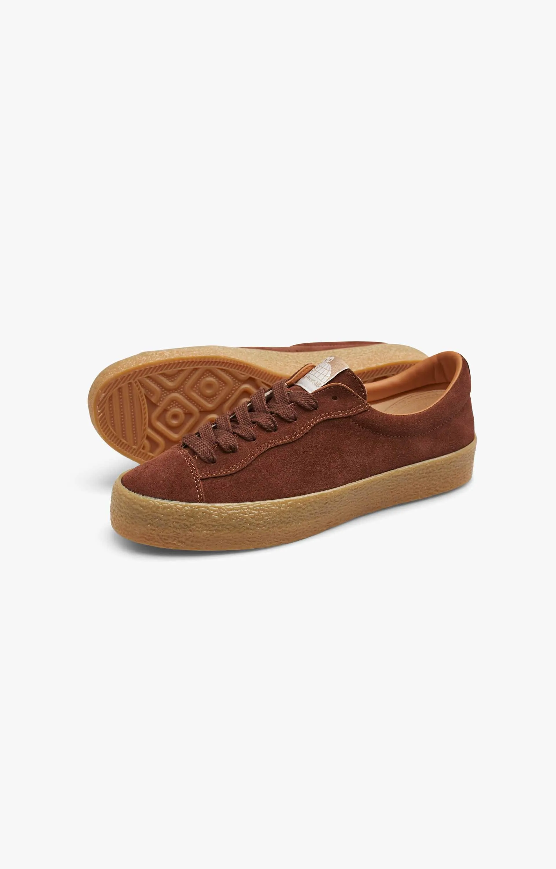 Last Resort AB VM002 Lo Suede Mens Shoes, Choc Brown/Gum