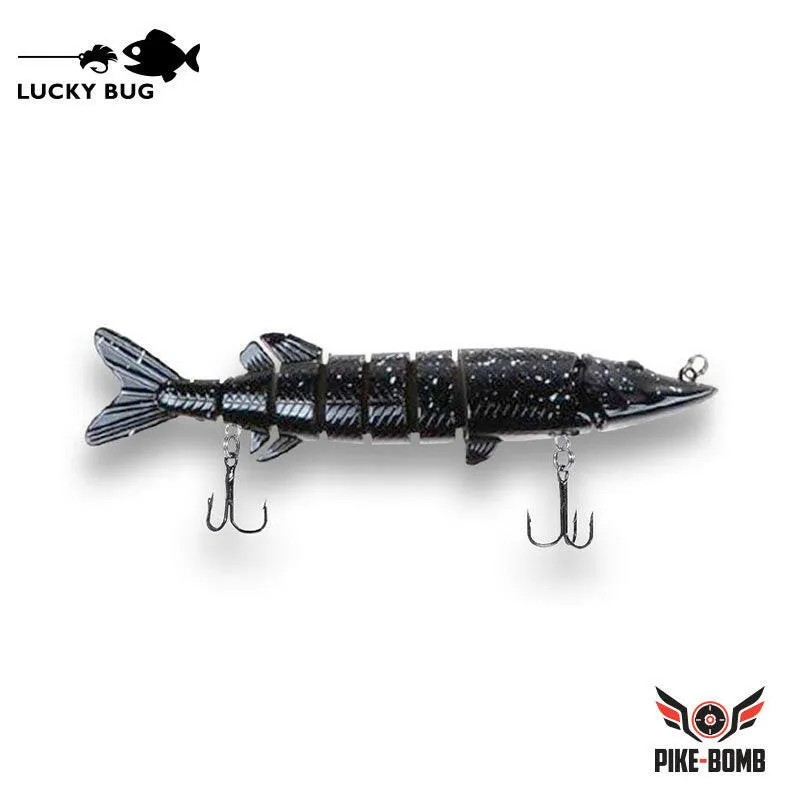 Lucky Bug 5" Pike Bomb Lures