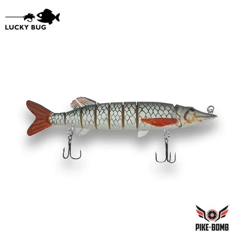 Lucky Bug 5" Pike Bomb Lures