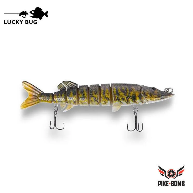 Lucky Bug 5" Pike Bomb Lures