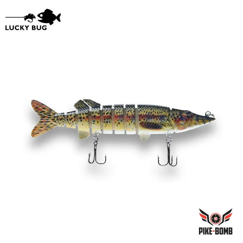 Lucky Bug 5" Pike Bomb Lures