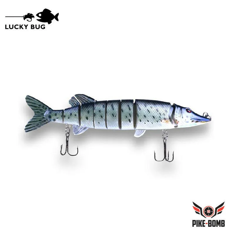 Lucky Bug 5" Pike Bomb Lures