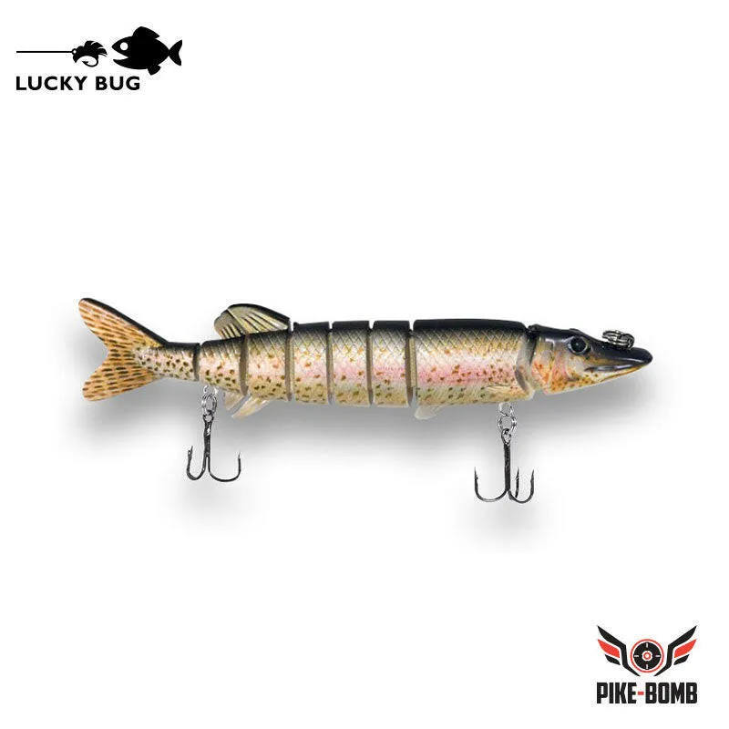 Lucky Bug 5" Pike Bomb Lures