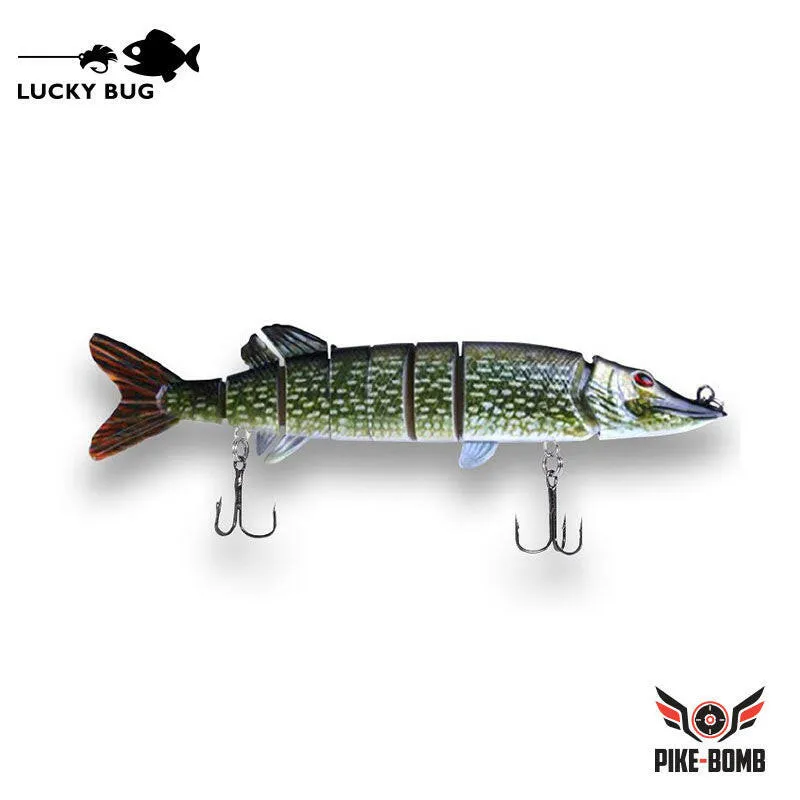 Lucky Bug 8" Pike Bomb Lures