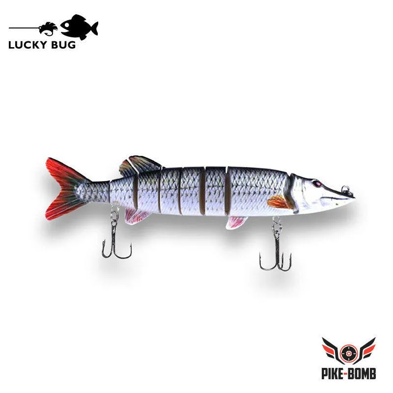 Lucky Bug 8" Pike Bomb Lures