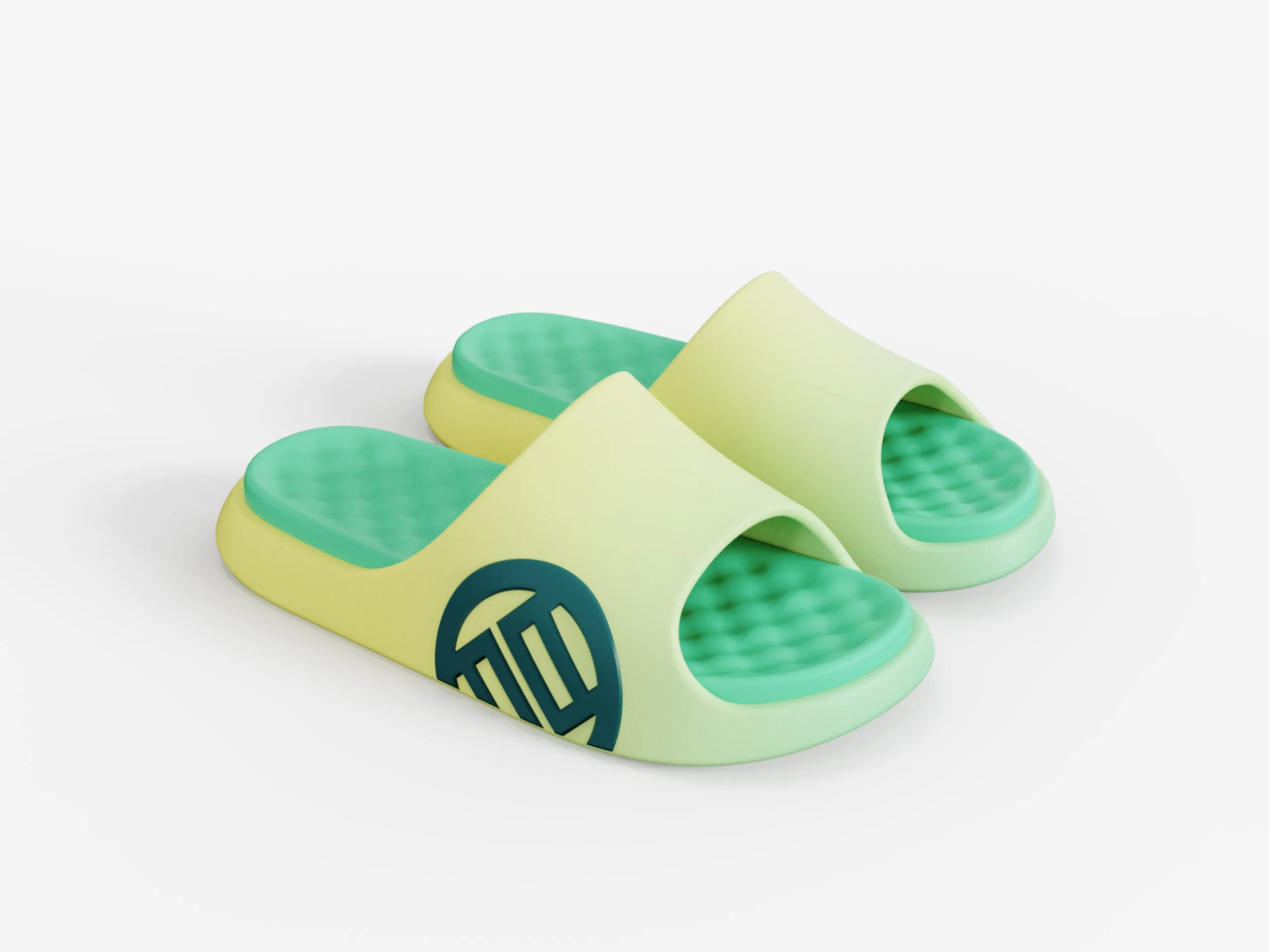 LUXIAOJUN"QI" Slides (Green)