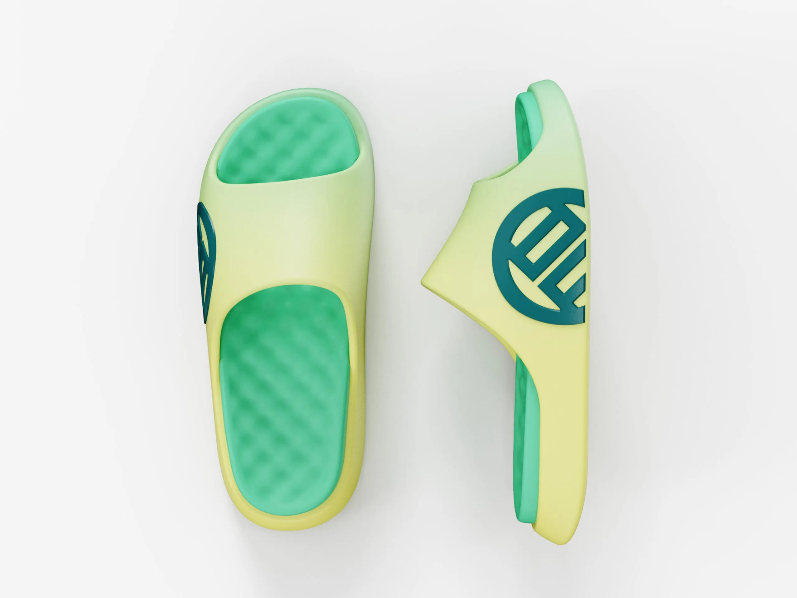 LUXIAOJUN"QI" Slides (Green)