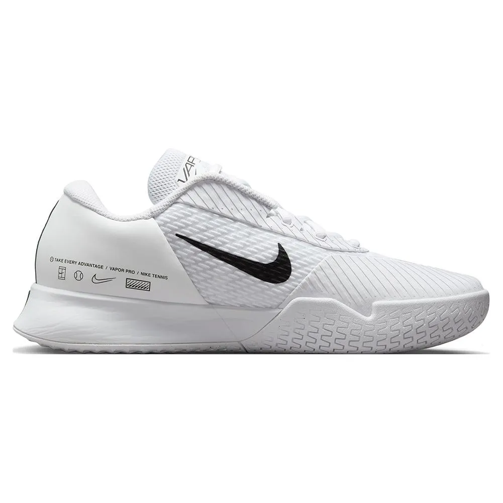 Men's Air Zoom Vapor Pro 2 Tennis Shoes White