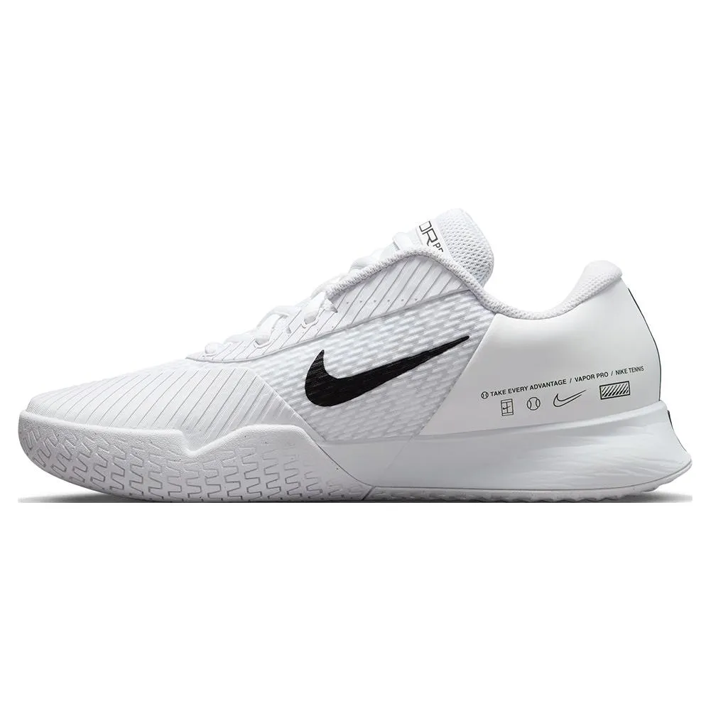 Men's Air Zoom Vapor Pro 2 Tennis Shoes White