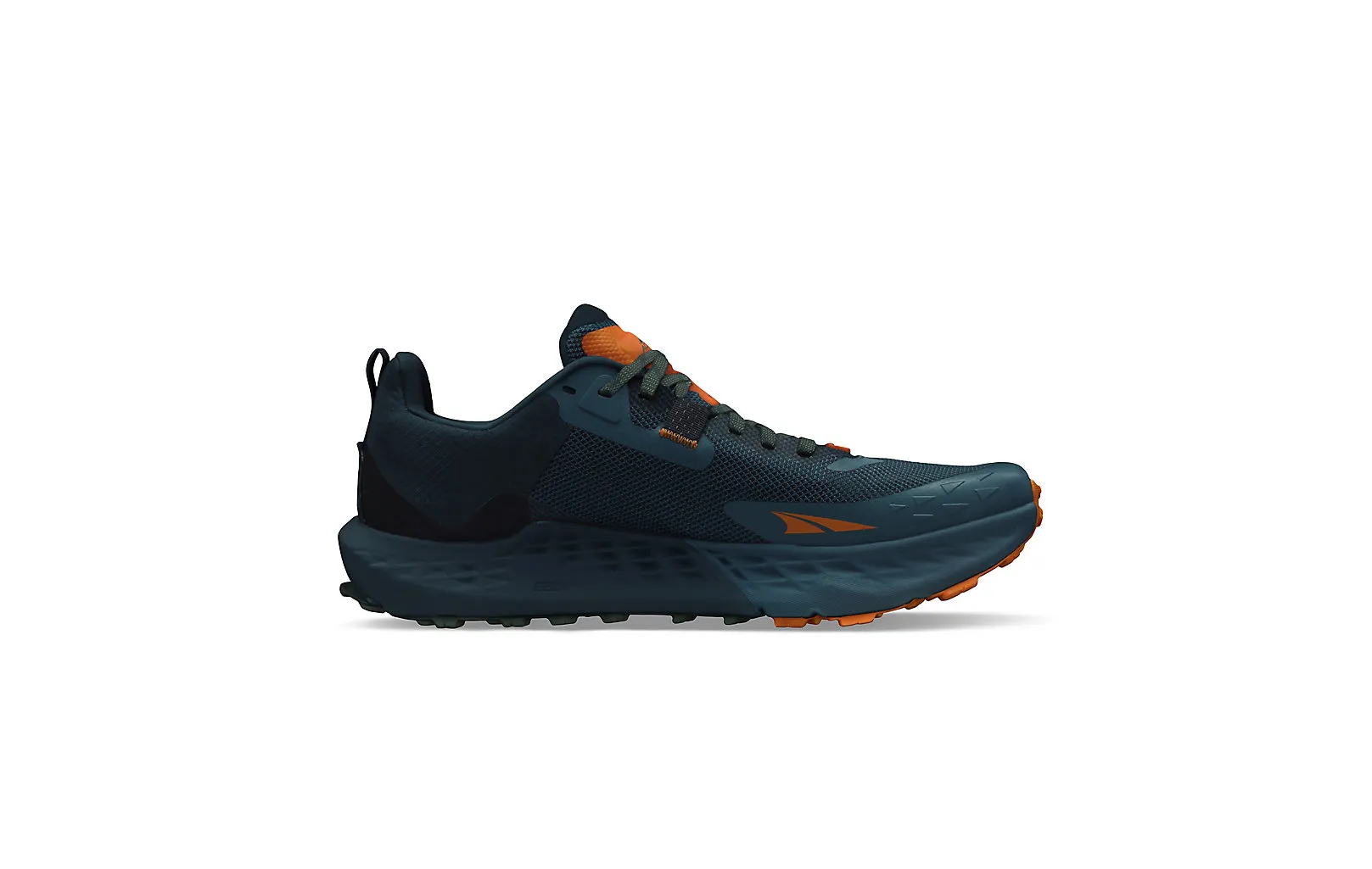 MEN'S ALTRA TIMP 5 TRAIL AL0A85PE4801 COLOR:  BLUE ORANGE