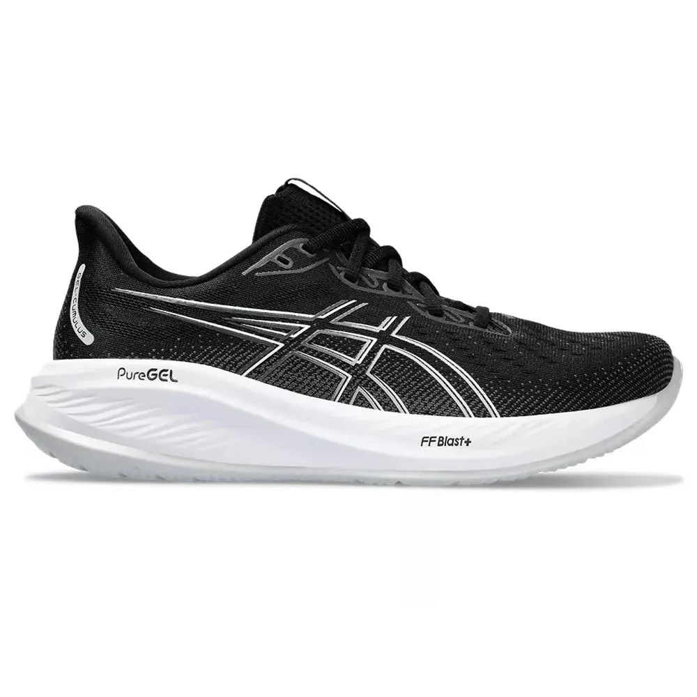 Men's Asics Gel-Cumulus 26, Black/Concrete, 8.5 2E Wide