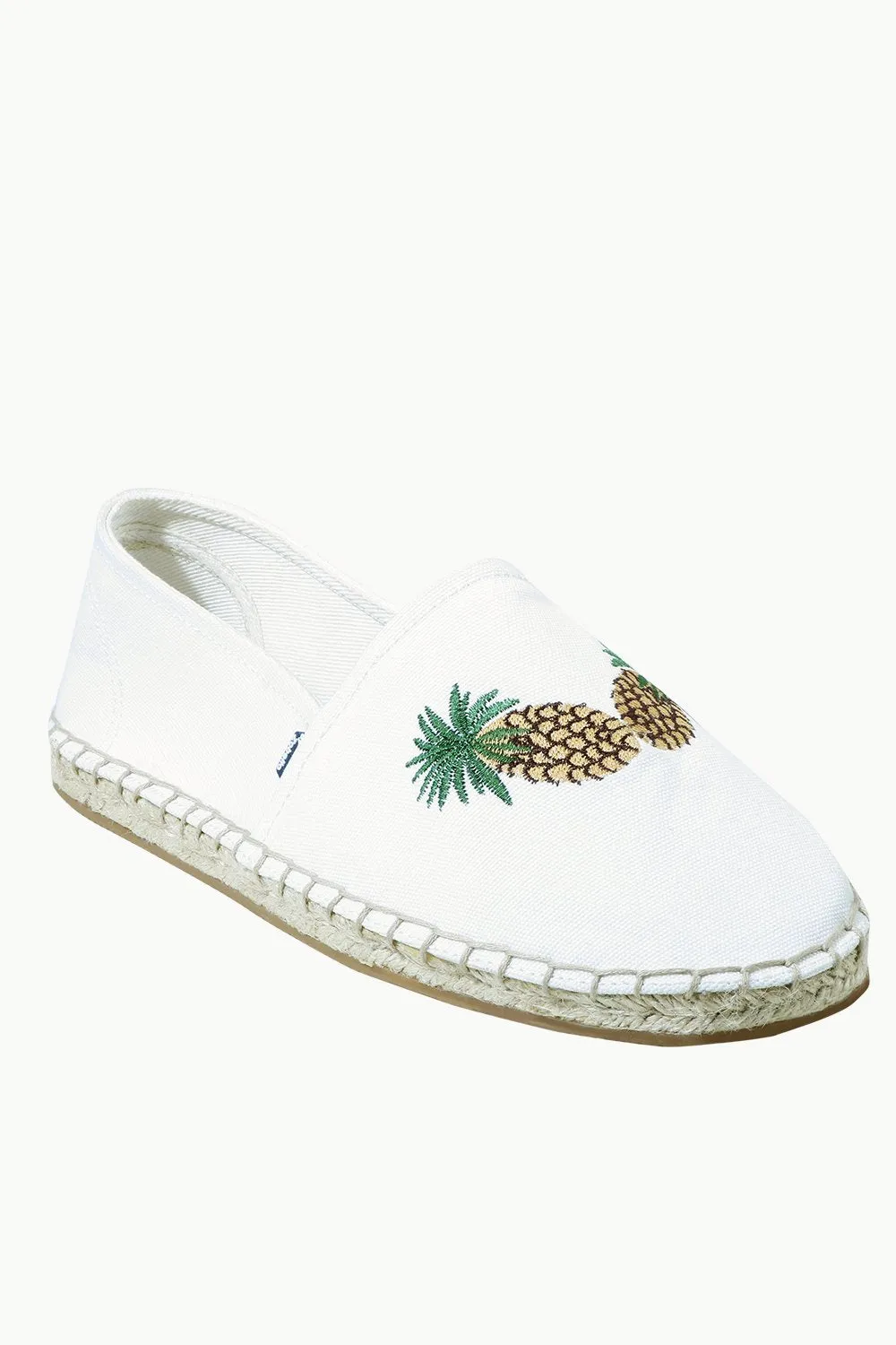 Men's Oatmeal Pineapple Tag Espadrilles