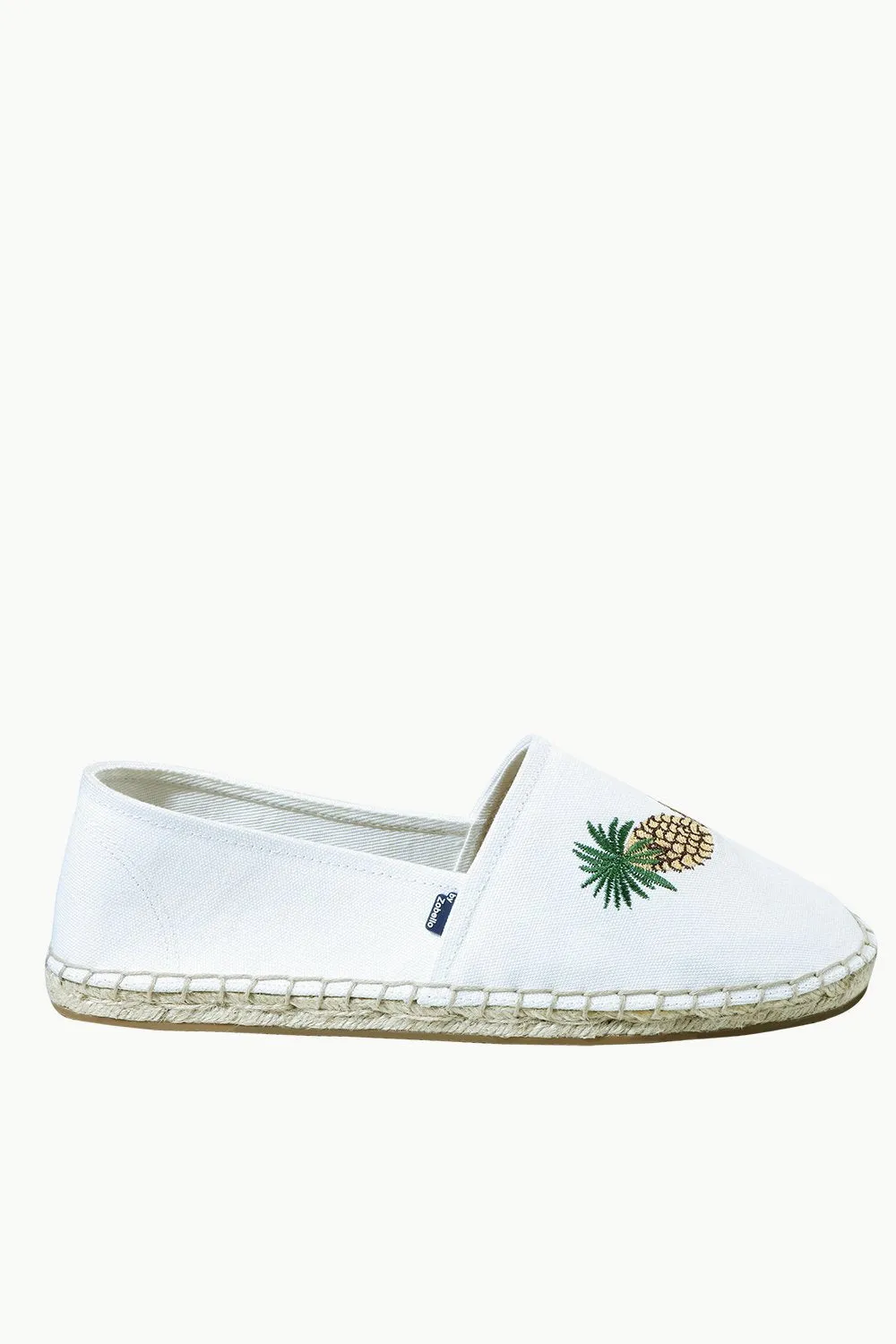 Men's Oatmeal Pineapple Tag Espadrilles