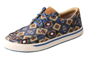 Men's Twisted X Blue Multi Aztec Kicks