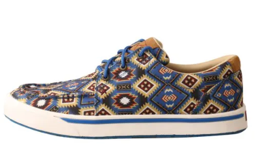 Men's Twisted X Blue Multi Aztec Kicks