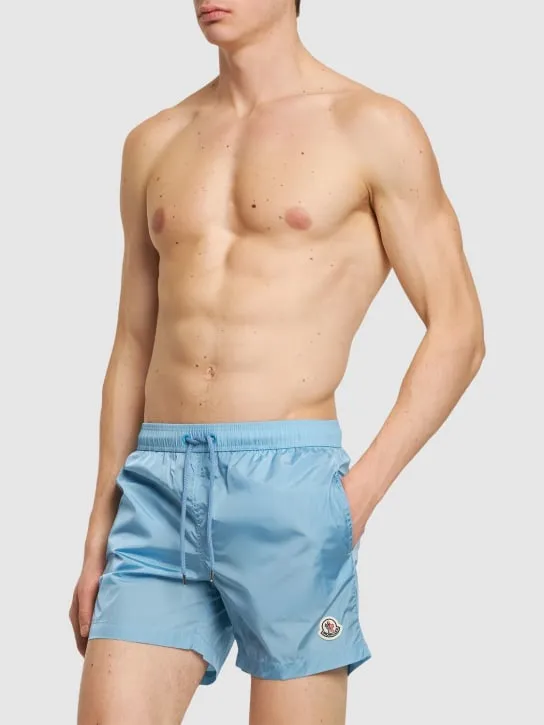 Moncler   Monogram tech swim shorts 