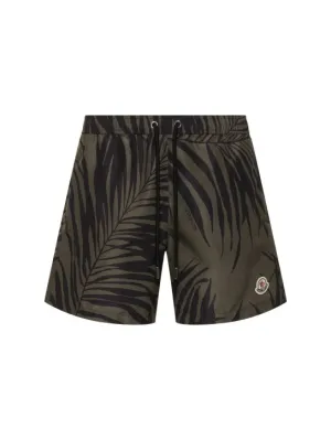 Moncler   Printed tech swim shorts 