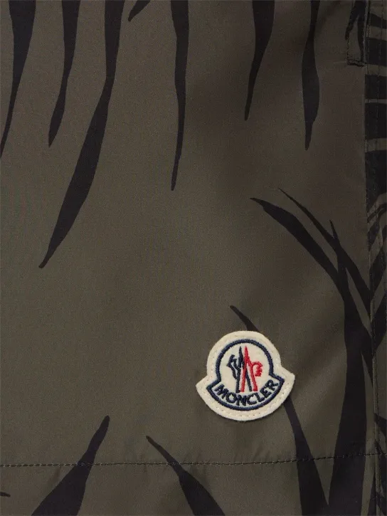 Moncler   Printed tech swim shorts 