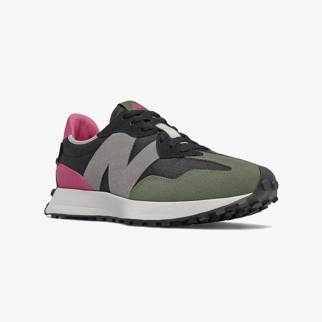 New Balance | 327  { BLACK/PINK