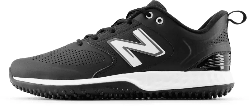 New Balance Fresh Foam 3000 v6 (Black & White) Turf Trainer: T3000SK6