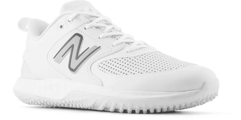 New Balance Fresh Foam 3000 v6 (White & White) Turf Trainer: T3000SW6