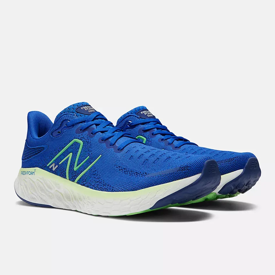 New Balance Mens X 1080v12- Blue/Green Apple- (M1080S12)