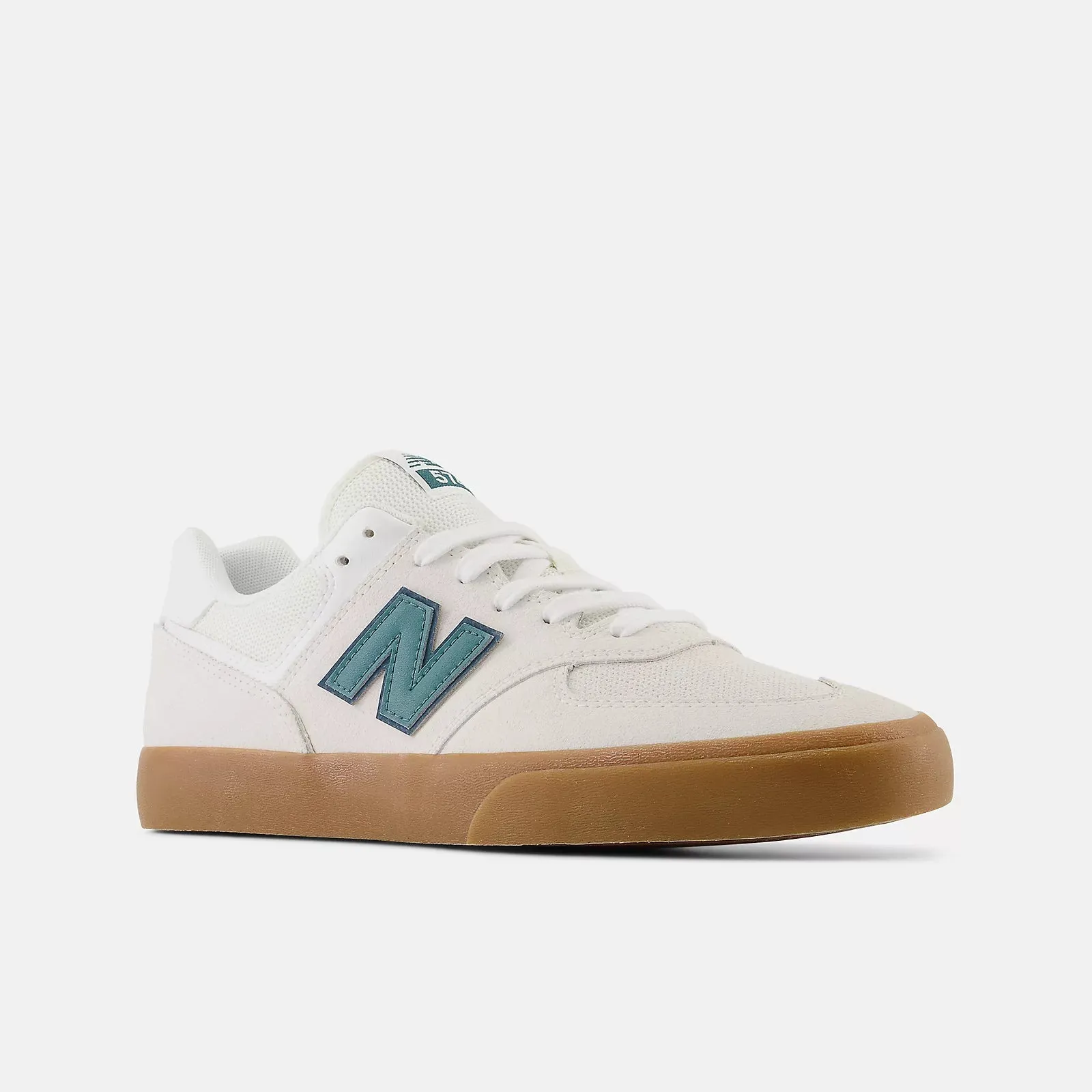 New Balance Shoes Numeric 574 Vulc - Sea Salt/Teal