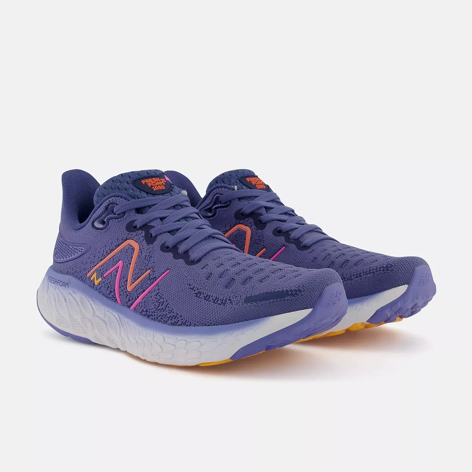 New Balance Womens X1080v12- Night Sky/Orange/Pink (W1080L12)