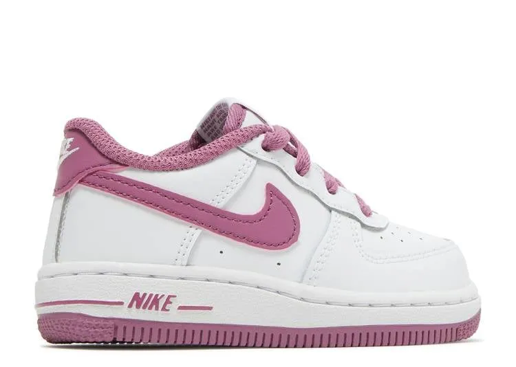 Nike AIR FORCE 1 '06 TD 'WHITE LIGHT BORDEAUX', white