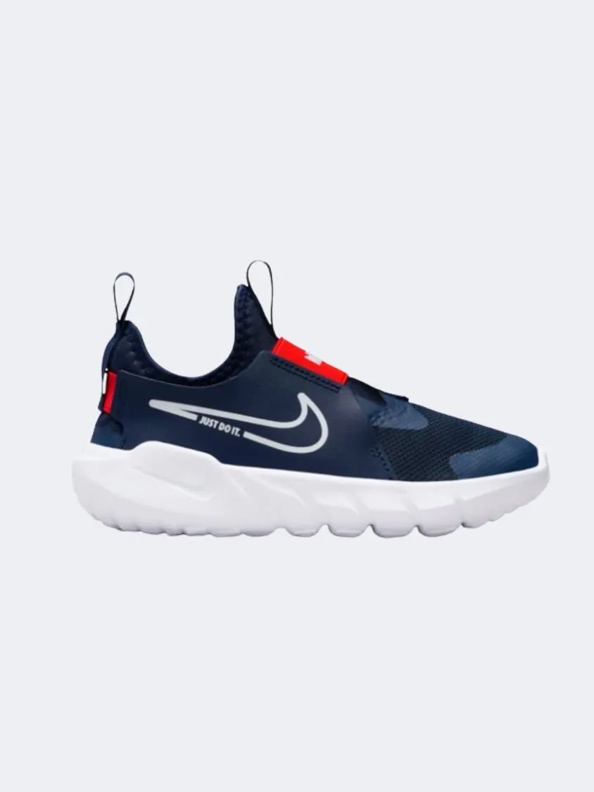 Nike Flex Runner 2 Ps Boys Running Shoes Navy/White/Red