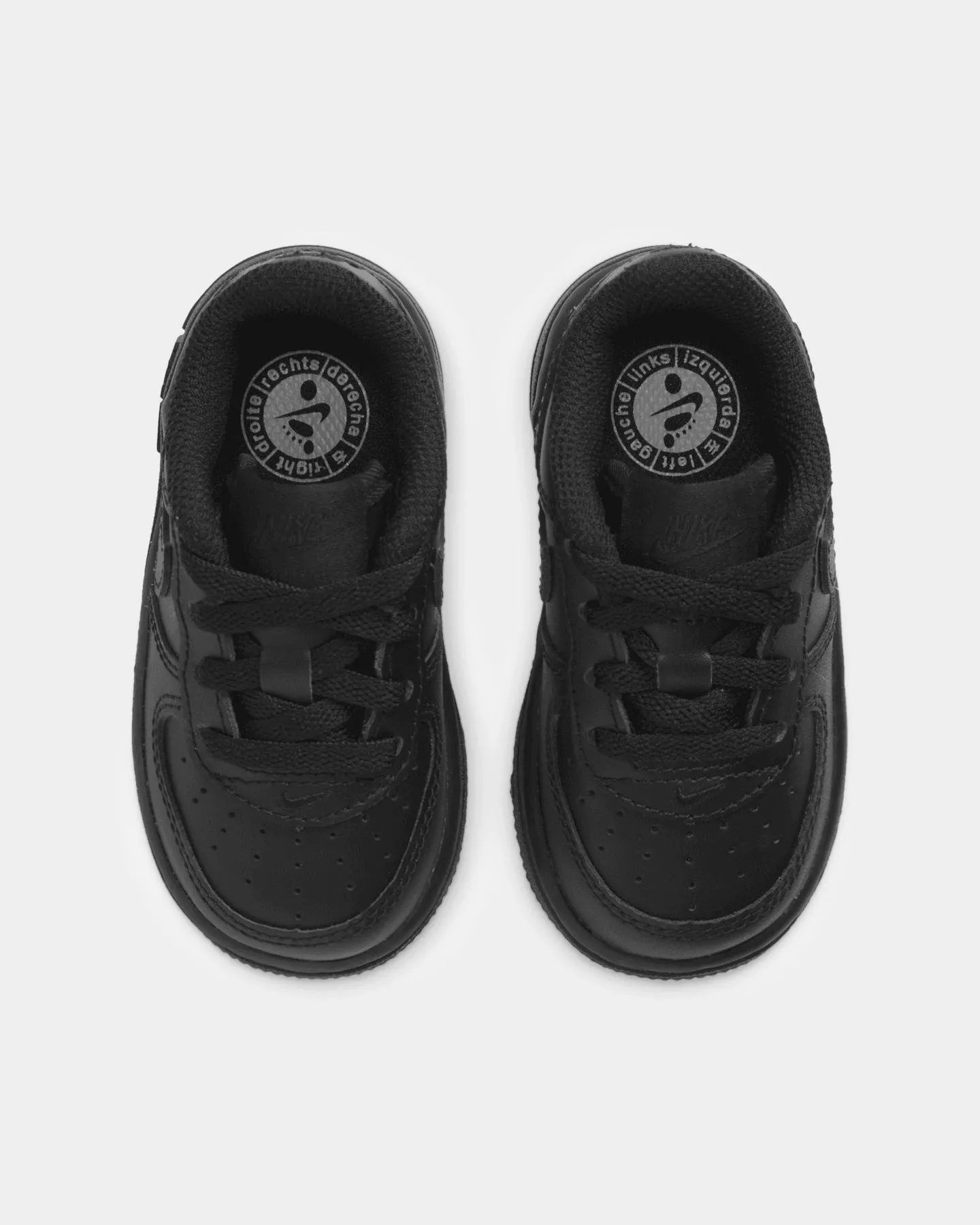 Nike Infants' Force 1 LE (TD) Black/Black