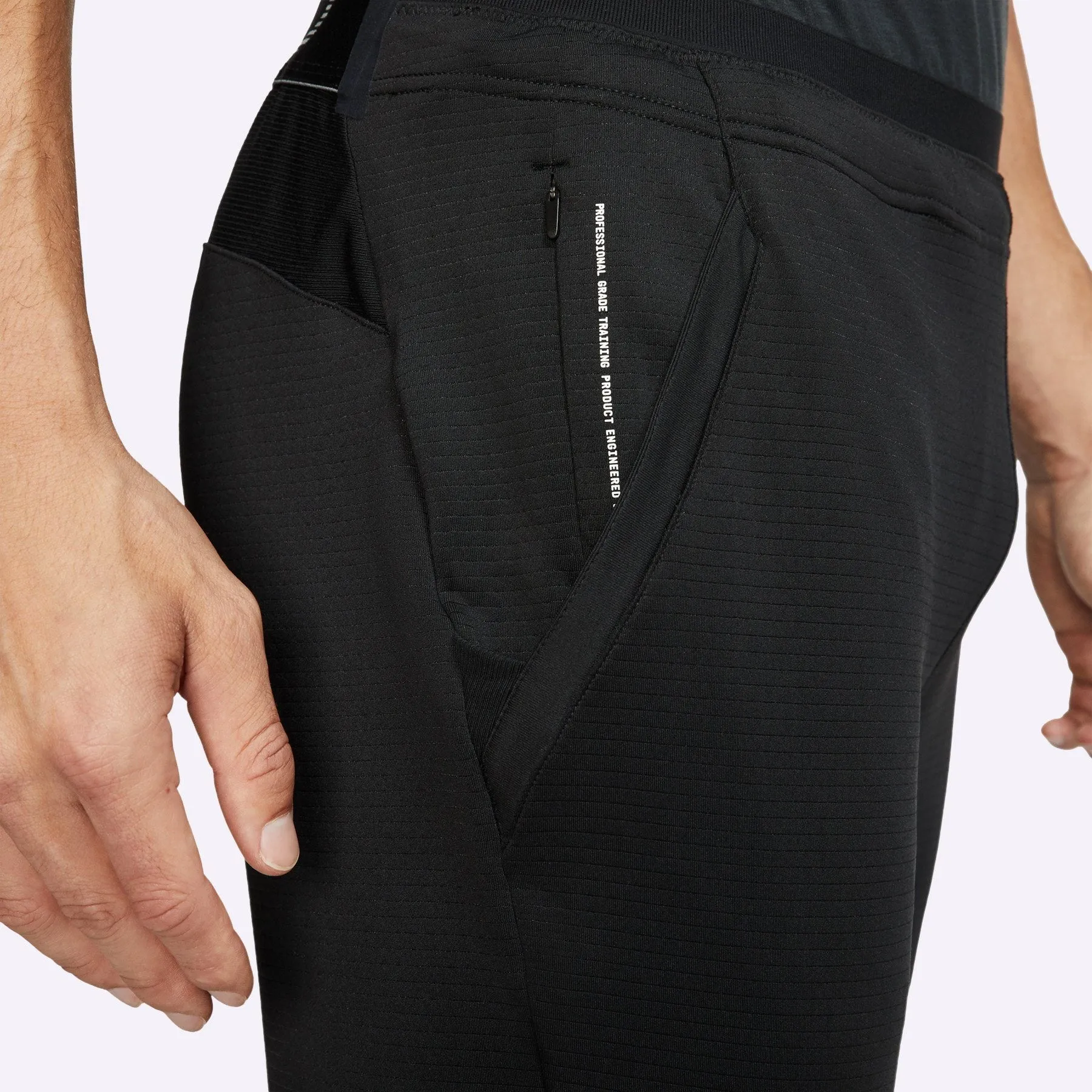 Nike Pro - Men's Training Pants - BLACK/BLACK