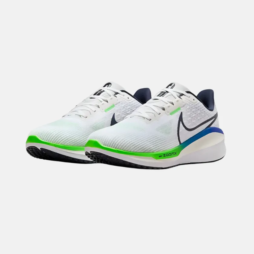 Nike Vomero 17 Men's Road Running Shoes -White/Thunder Blue