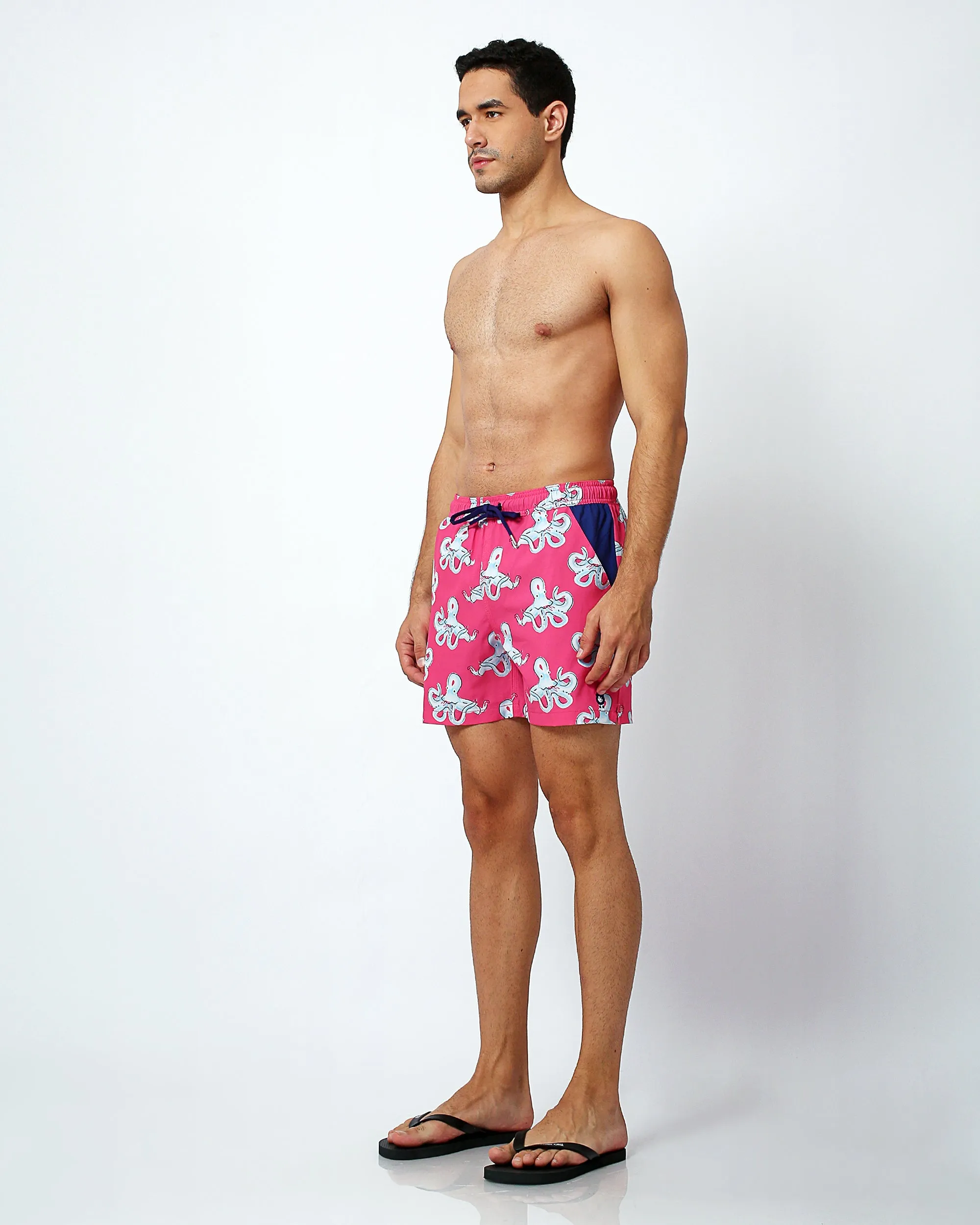 Octopuses - Swim Shorts with Waterproof Pocket