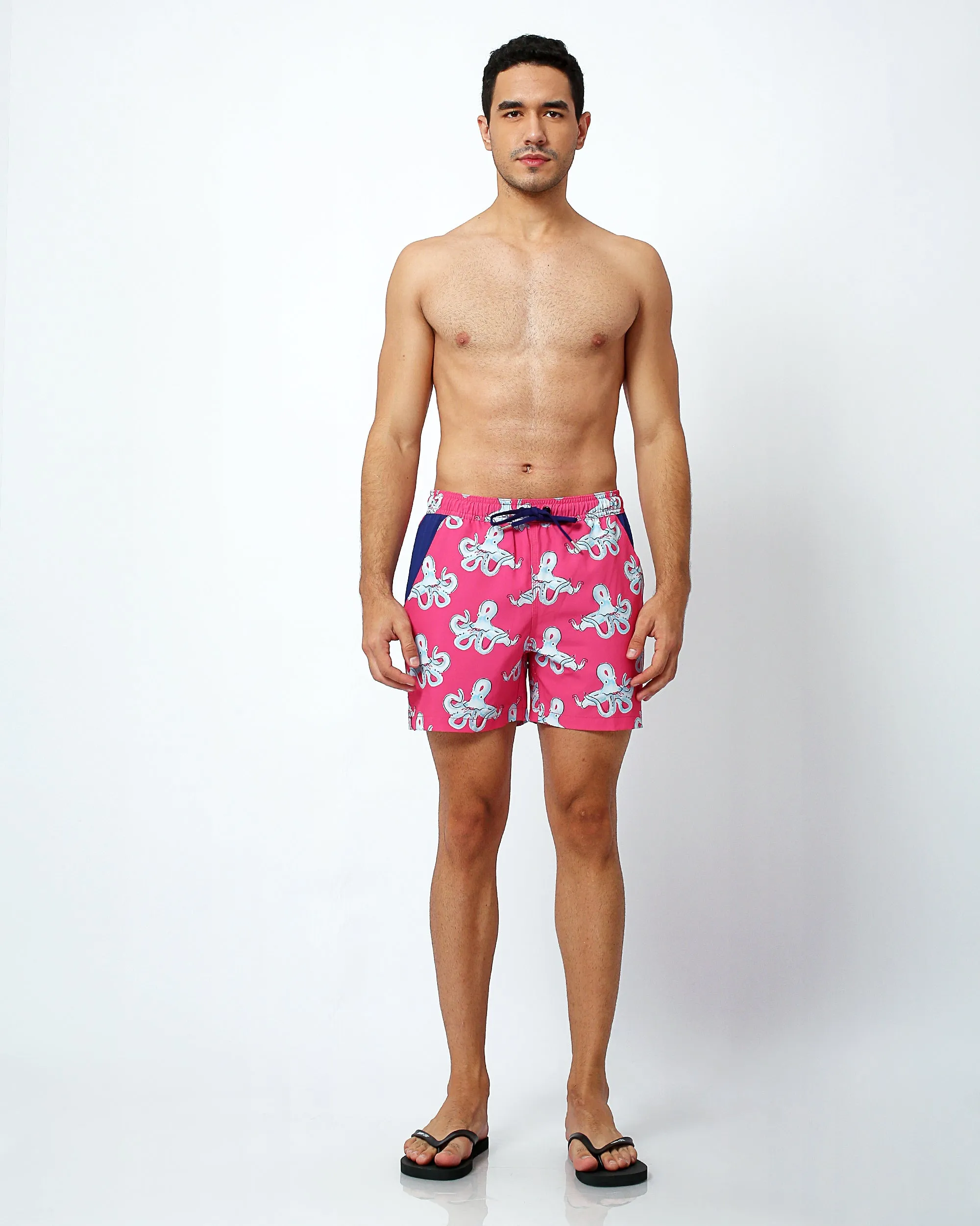 Octopuses - Swim Shorts with Waterproof Pocket