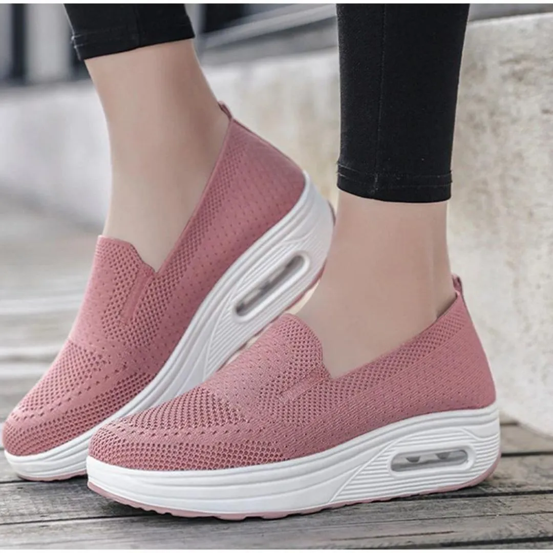 OCW Women Laceless Breathable Shoes Comfortable Design Slip on