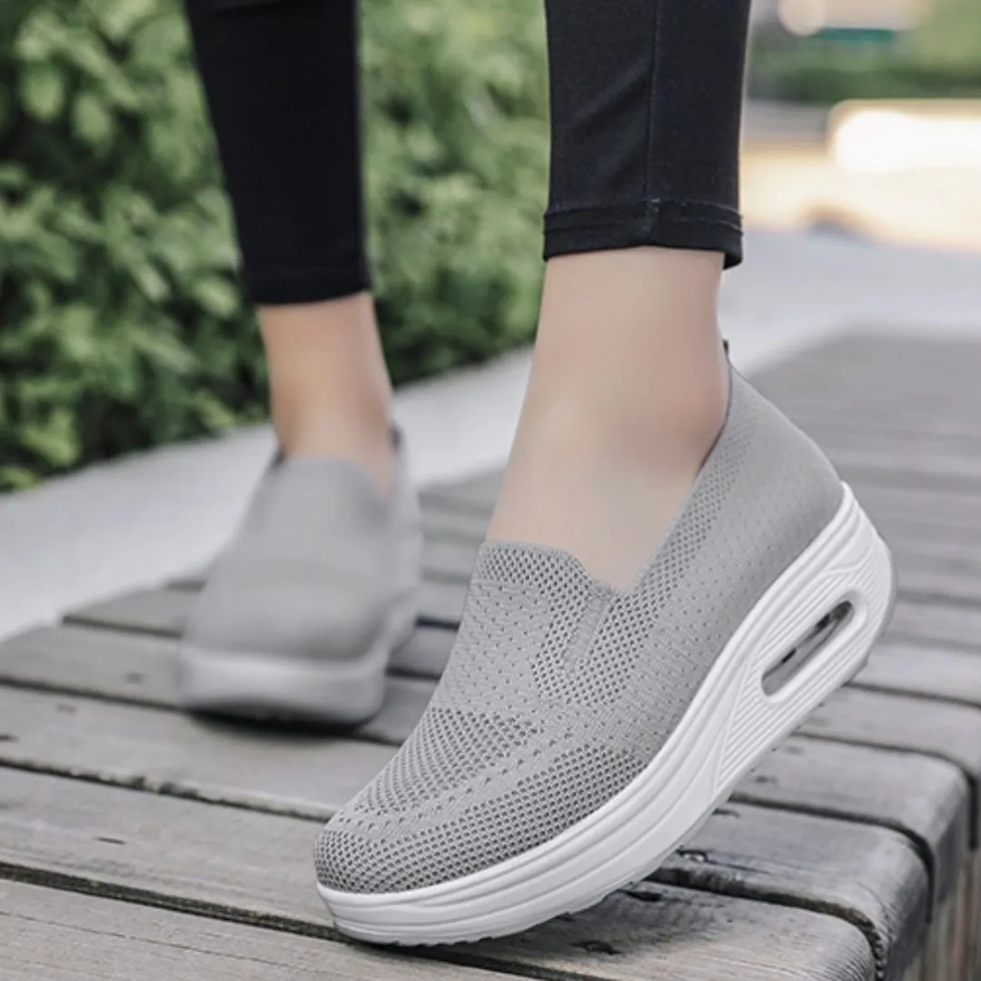 OCW Women Laceless Breathable Shoes Comfortable Design Slip on