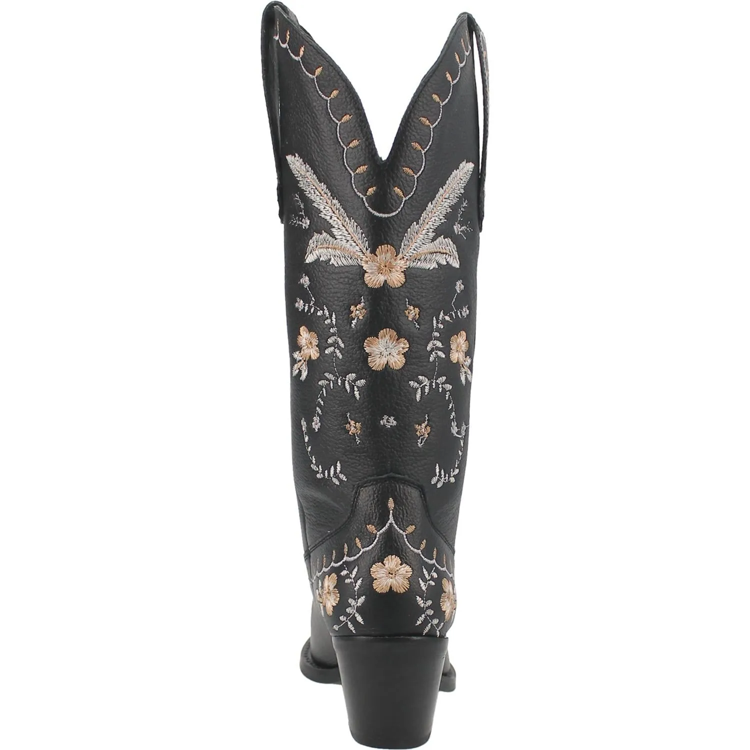 Online Exclusive | Dingo | Full Bloom Cowboy Boot in Black **PREORDER