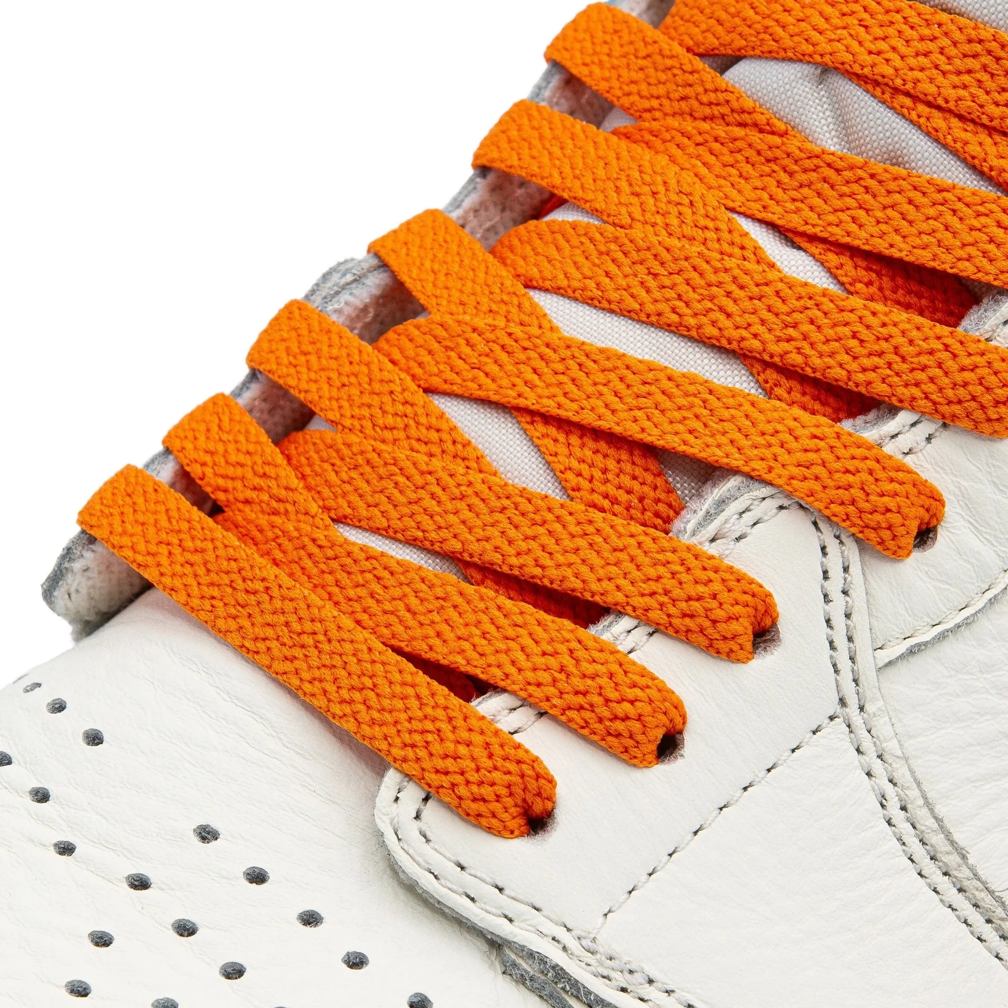 Orange Jordan 1 Replacement Shoelaces