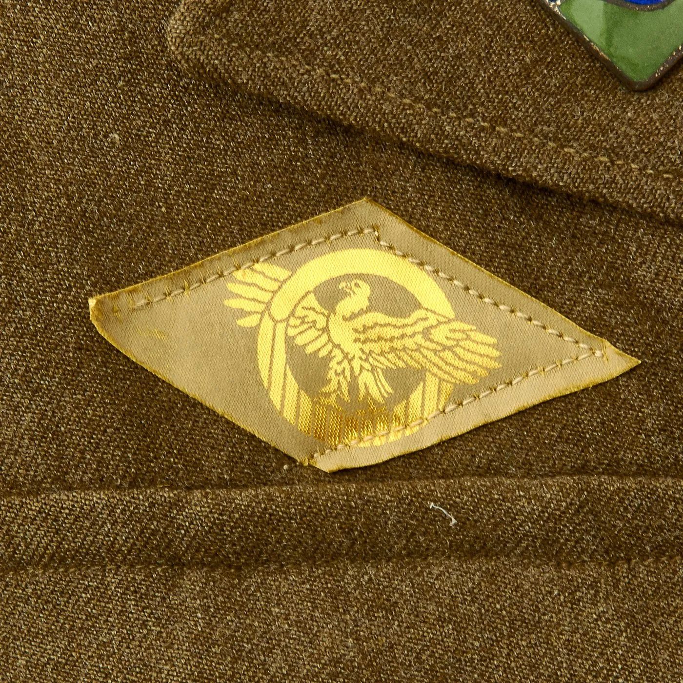 Original U.S. Named Anti-Tank Company 271st Infantry Regiment Named Ike Jacket with Reseach