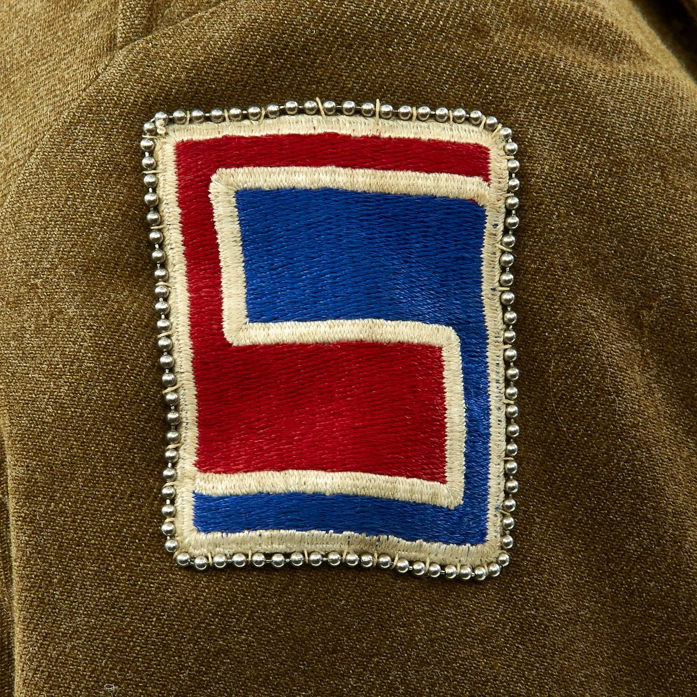 Original U.S. Named Anti-Tank Company 271st Infantry Regiment Named Ike Jacket with Reseach