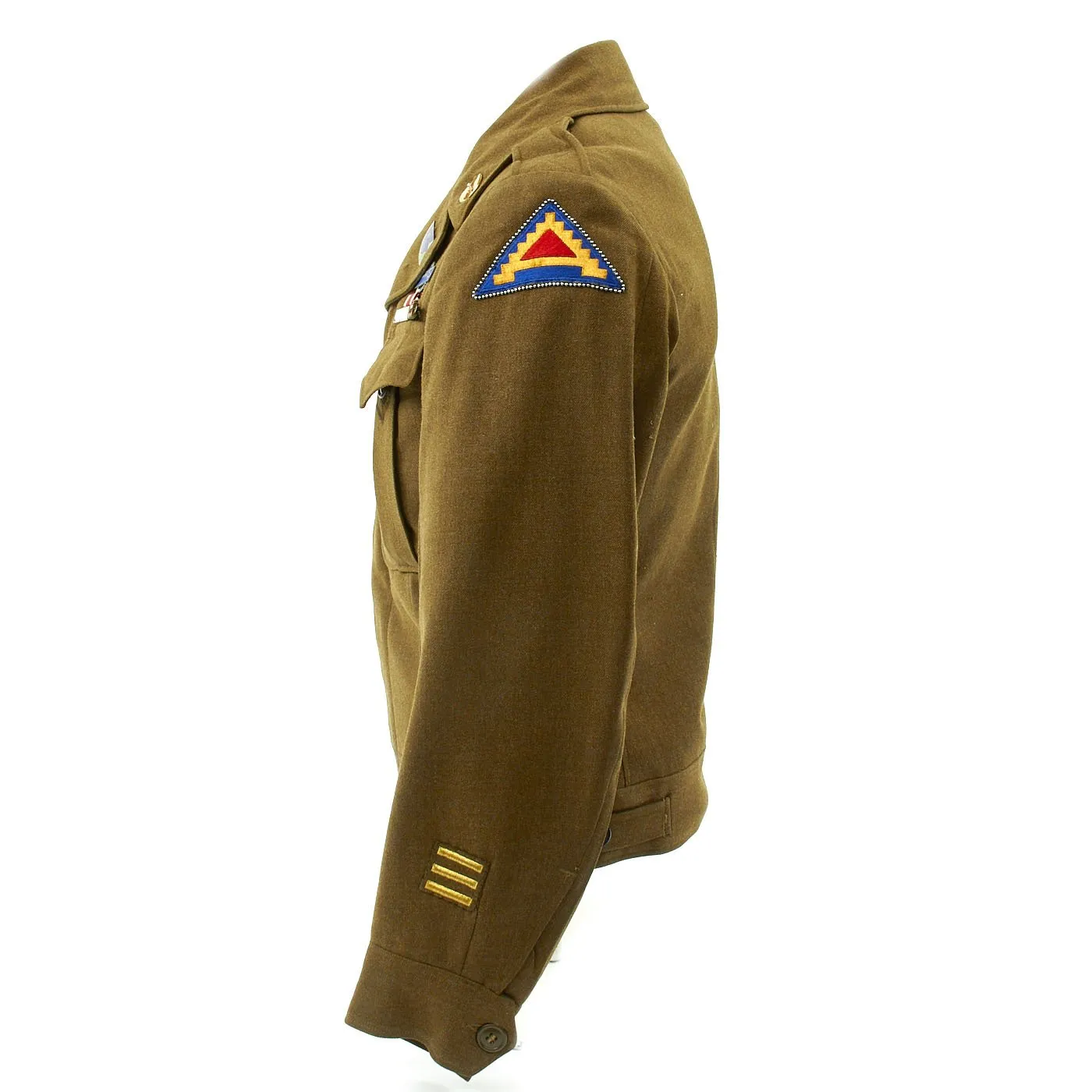 Original U.S. Named Anti-Tank Company 271st Infantry Regiment Named Ike Jacket with Reseach