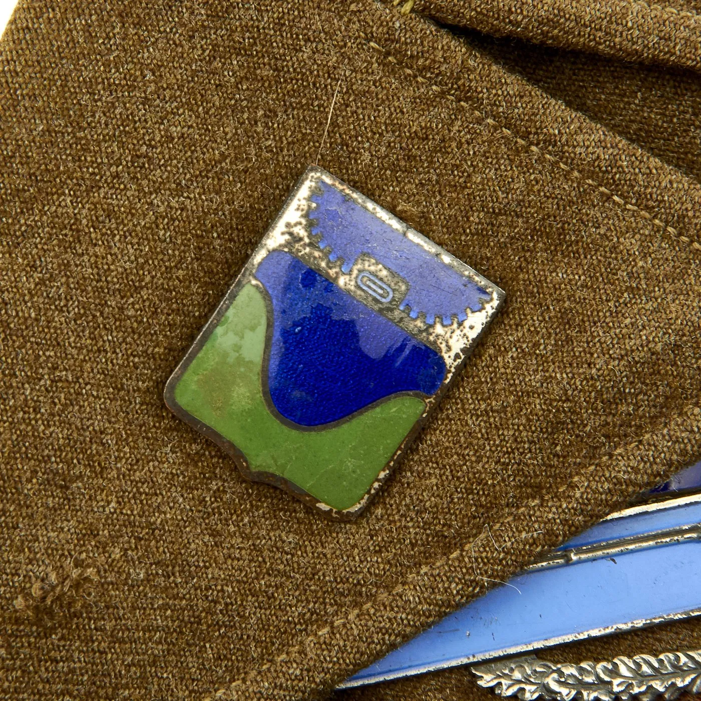 Original U.S. Named Anti-Tank Company 271st Infantry Regiment Named Ike Jacket with Reseach