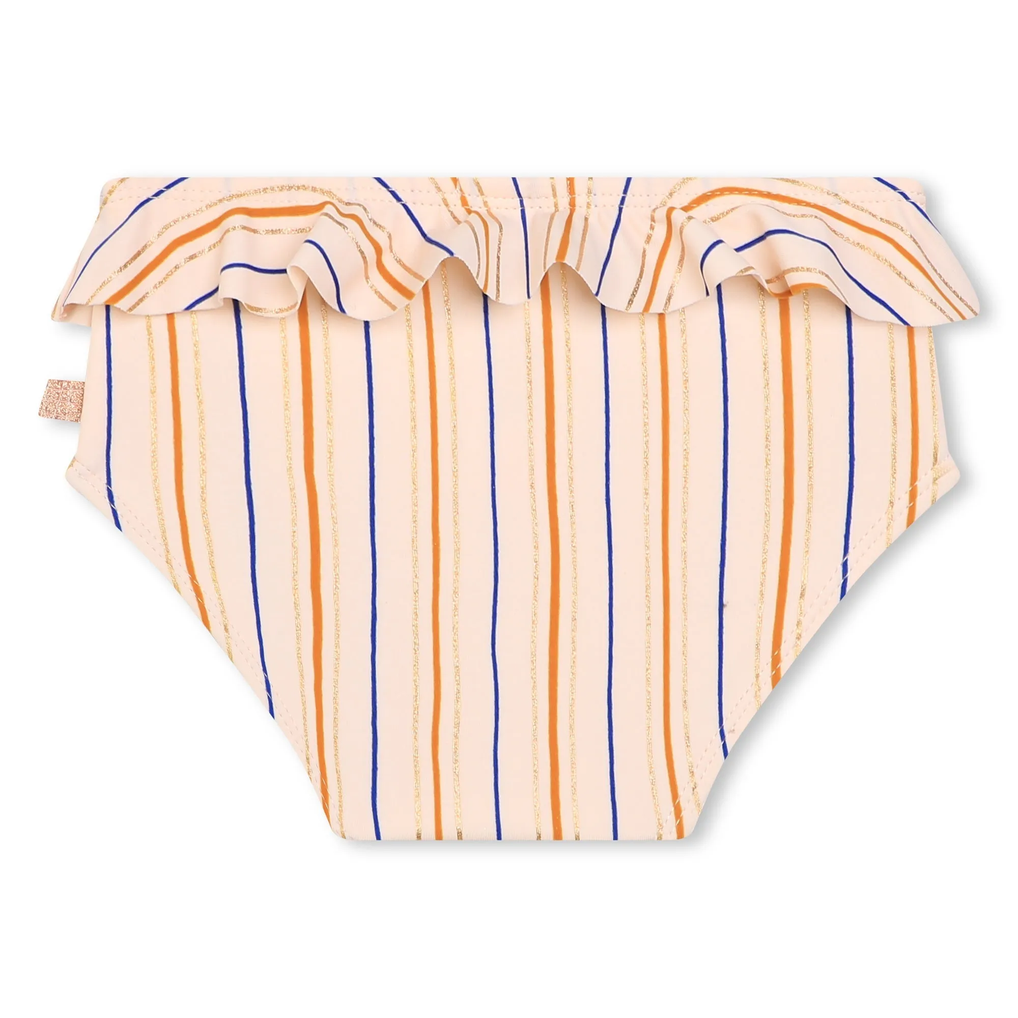 Pale Pink Baby Striped Swim Bottoms