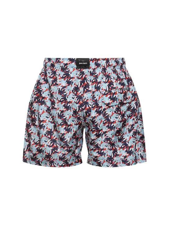 Palm Angels   Palms camouflage tech swim shorts 