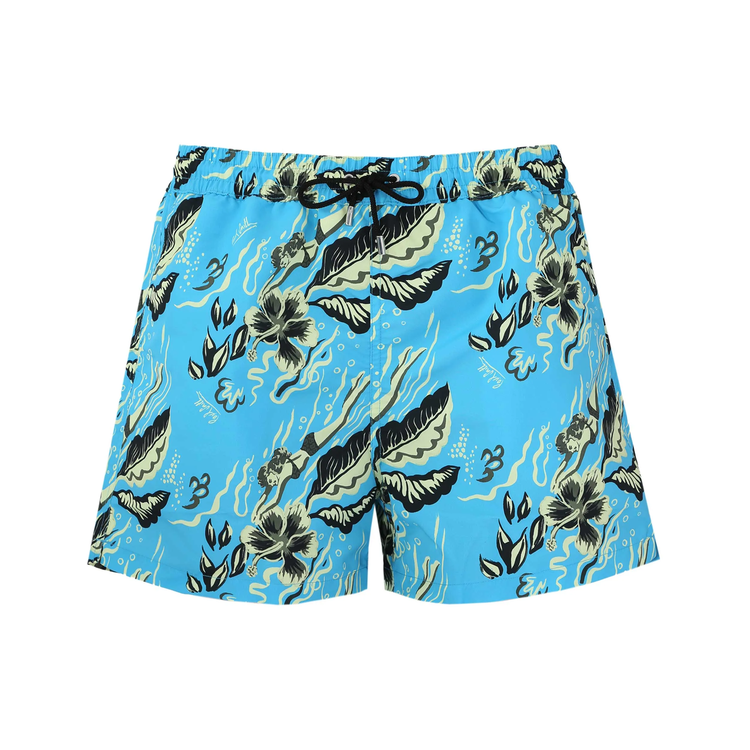 Paul Smith Hawaii DVR Swim Short in Sky Blue