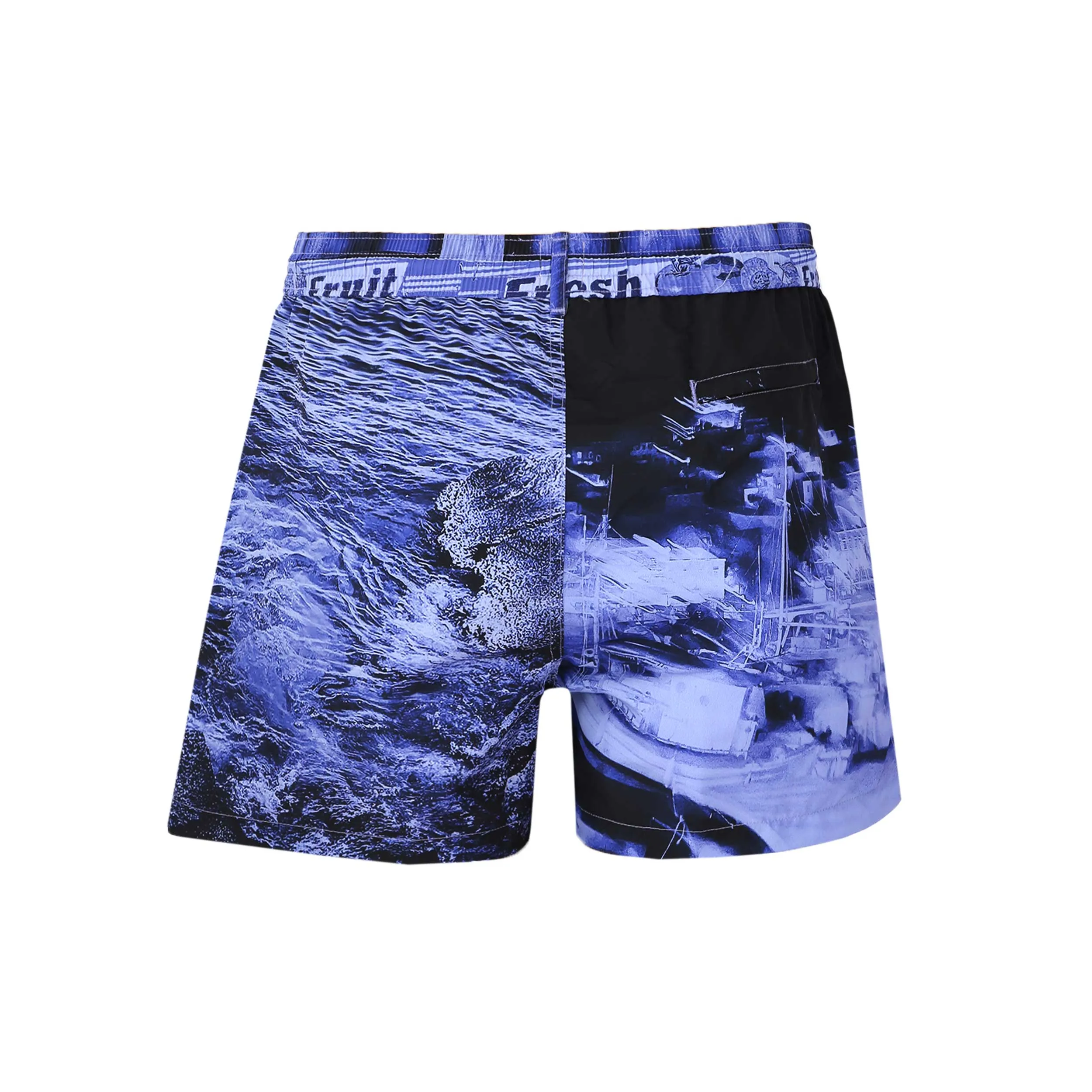 Paul Smith Photo Swim Short in Purple