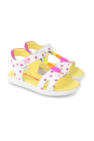 Polka Dot Ice Cream Sandals