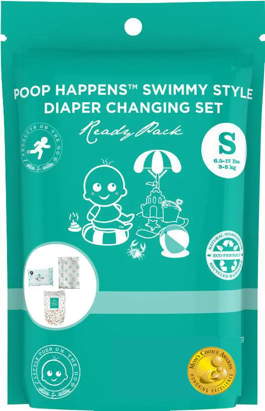 Poop Happens Swimmy Style Complete Diaper Changing Set